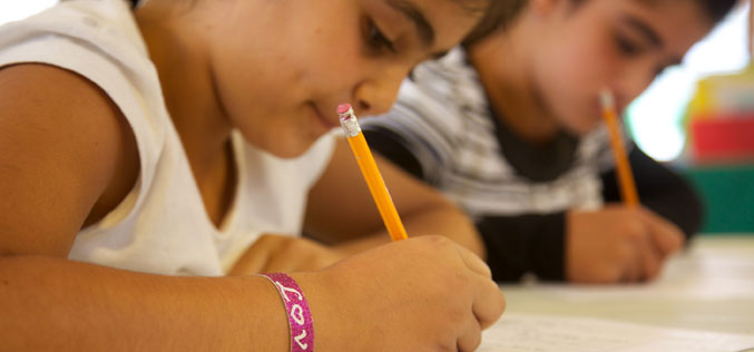 Kidswritingwithpencils