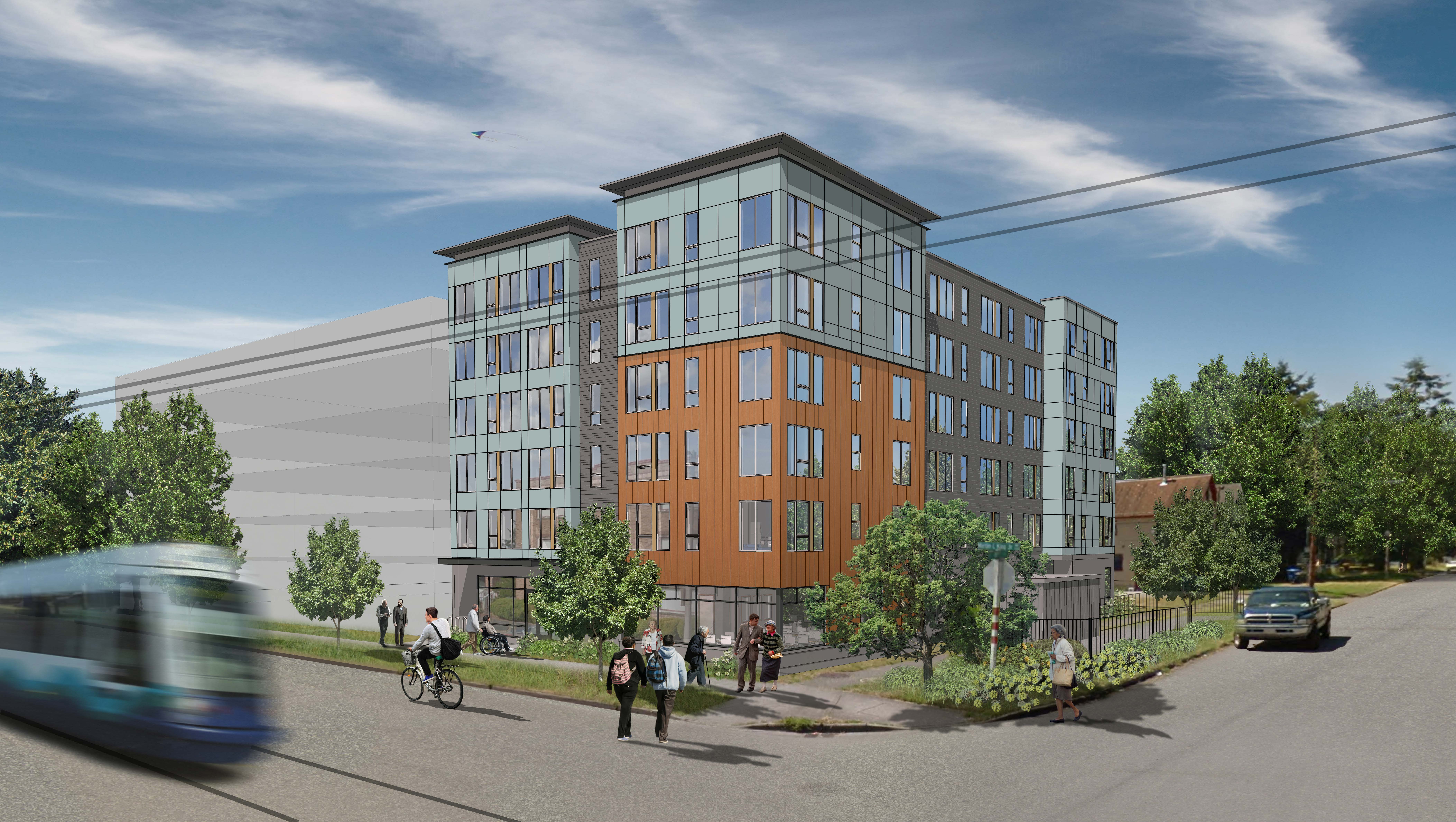 MLF Senior Housing in Tacoma Rendering