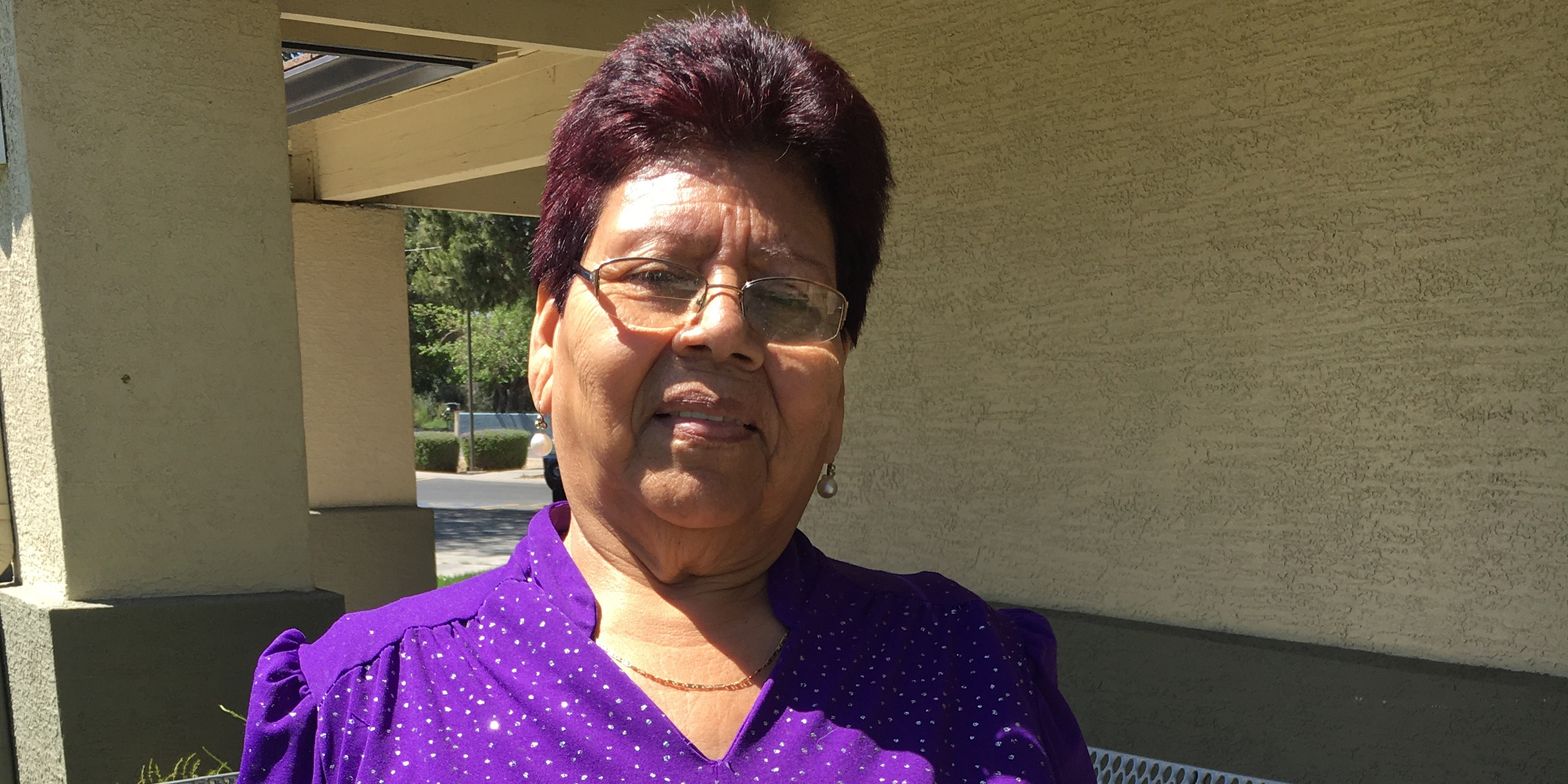 Maria is a grandmother living alone for the first time in her life