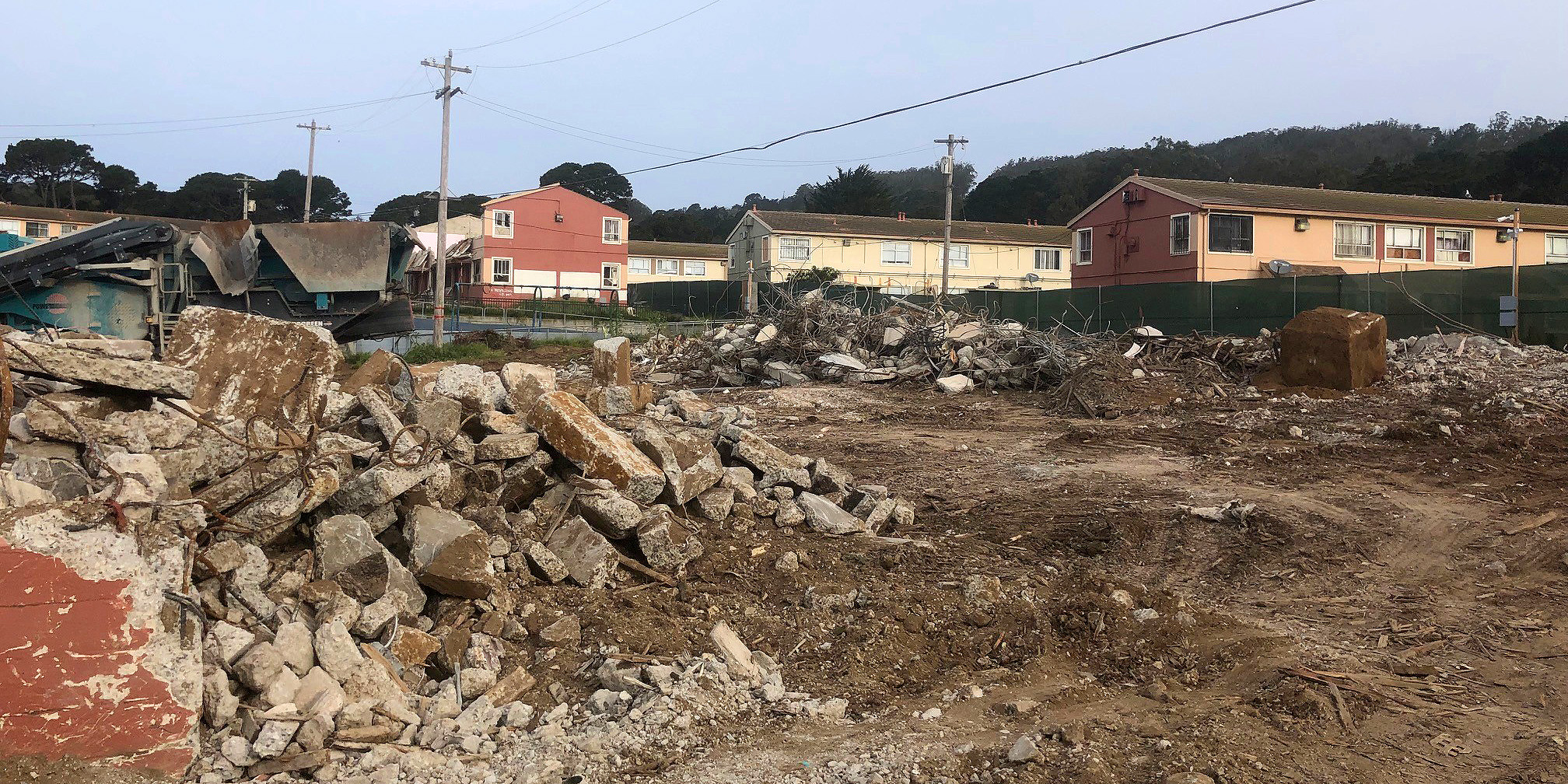 Demolition Begins at Sunnydale