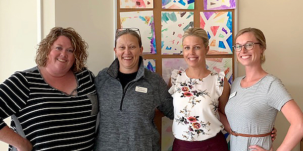 Shelly Voss and Staff