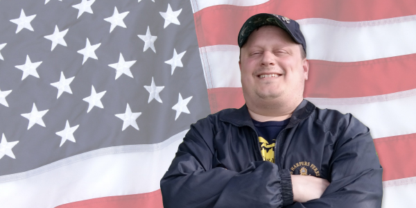 After serving in the Navy for five years, Michael returned home to complete his education