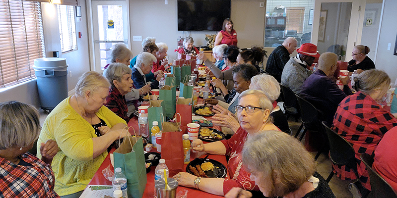 Seniors at Page Commons Get Adopted