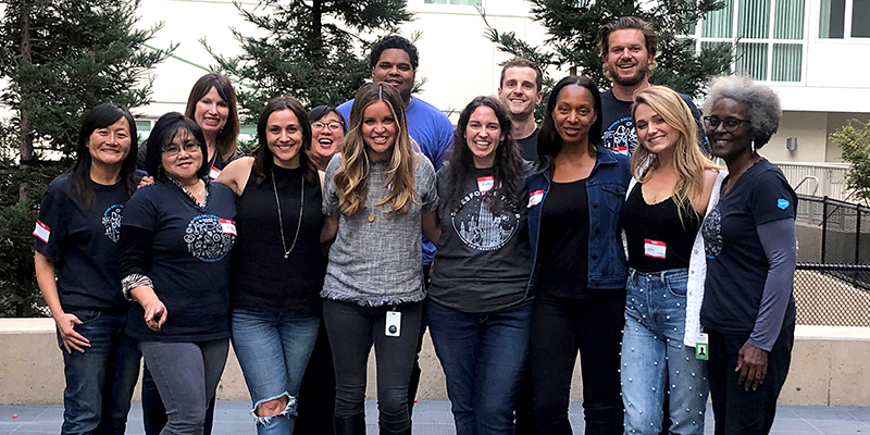 As a fellow innovative, Salesforce partnered with us for a STEM Maker Faire.