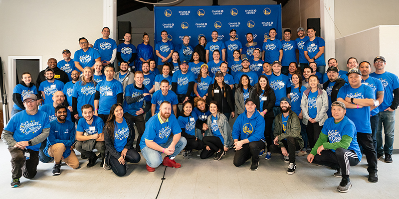 Golden State Warriors with the Assist