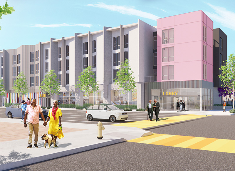 Rendering of Long Beach Senior