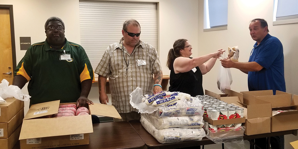 Wisconsin residents are getting healthy food thanks to partner Hunger Task Force.