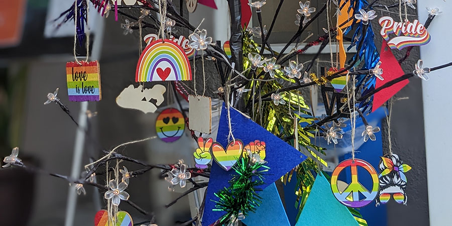 Decorative Pride Tree