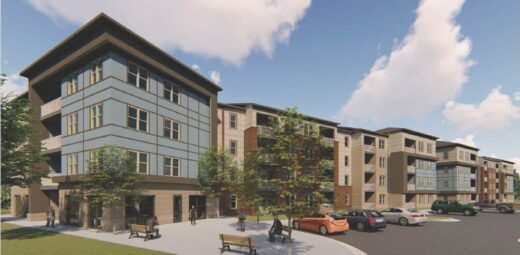 rendering of Belvedere development