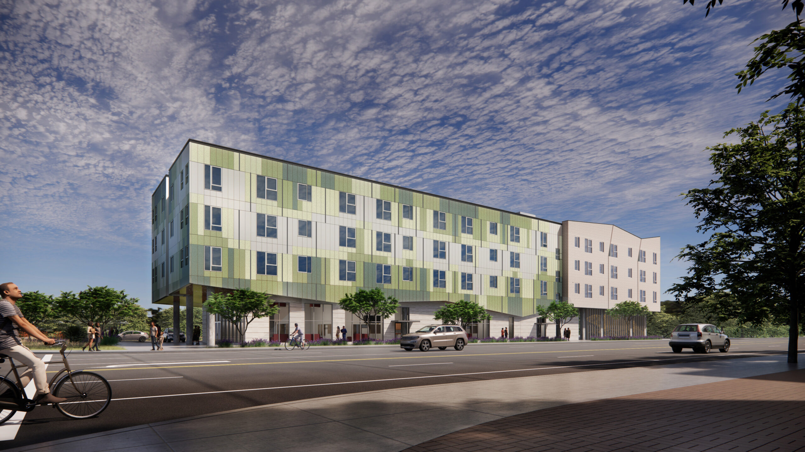 Rendering of Elmonica Station