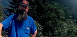 Chad in a blue shirt